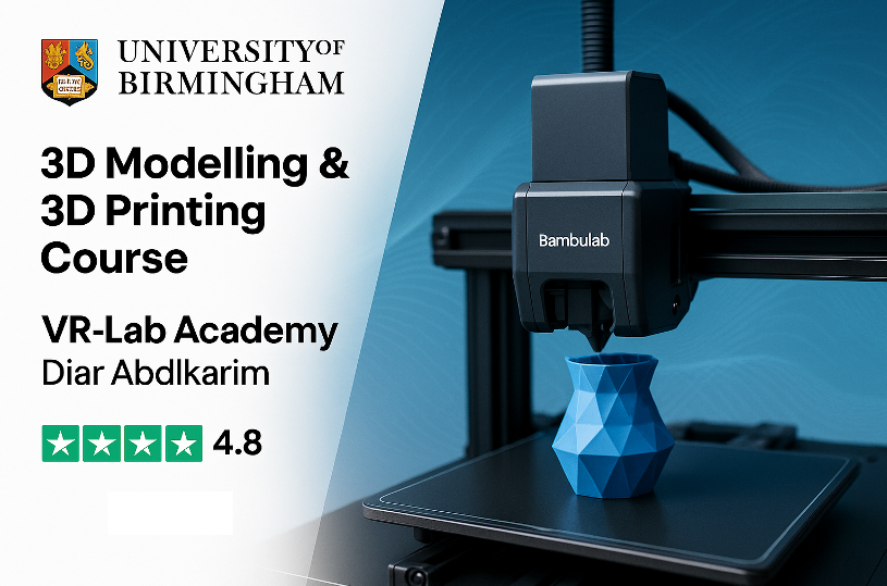 3D Modelling and 3D Printing Crash Course for Scientists